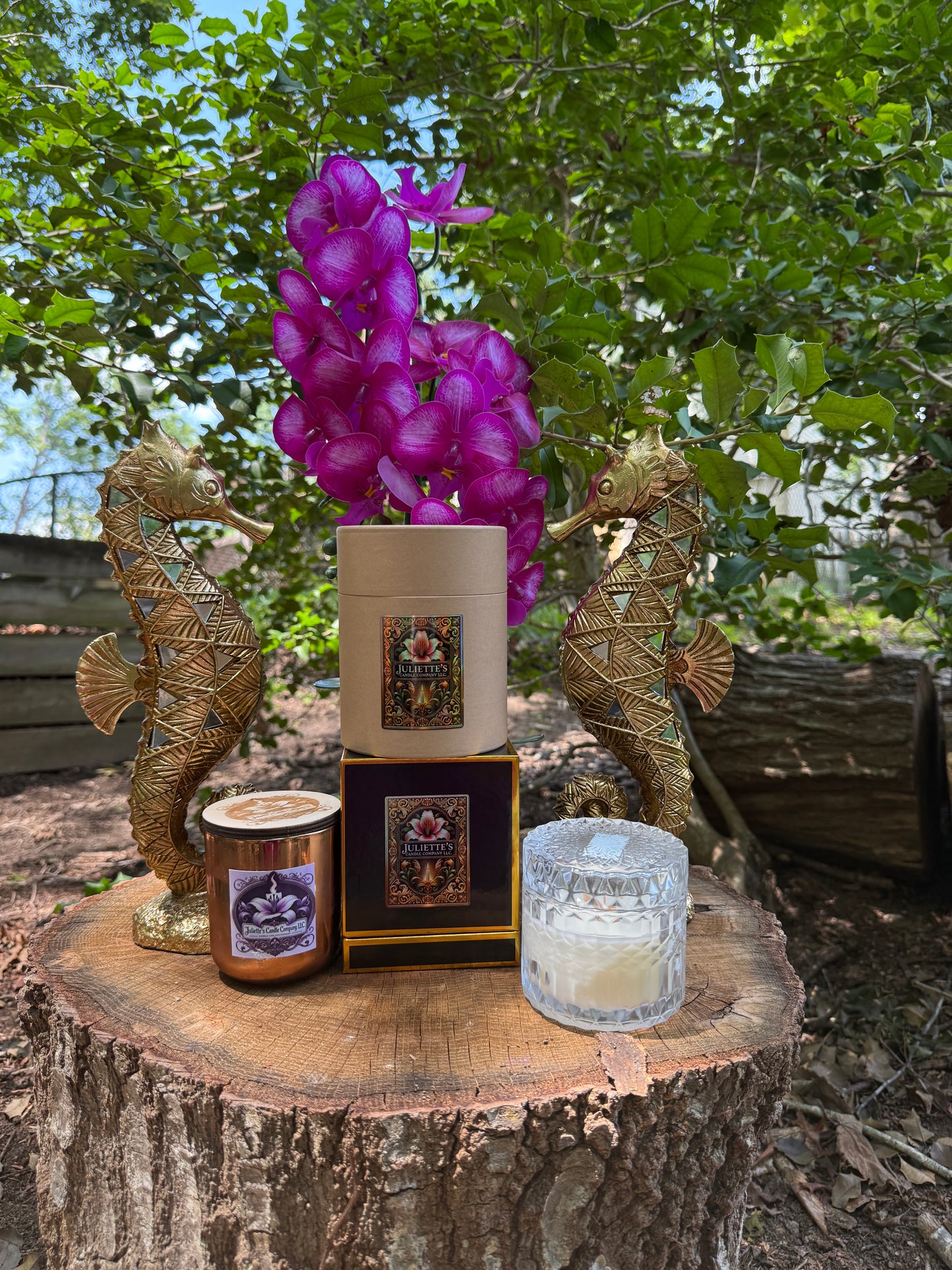 Diamond candle