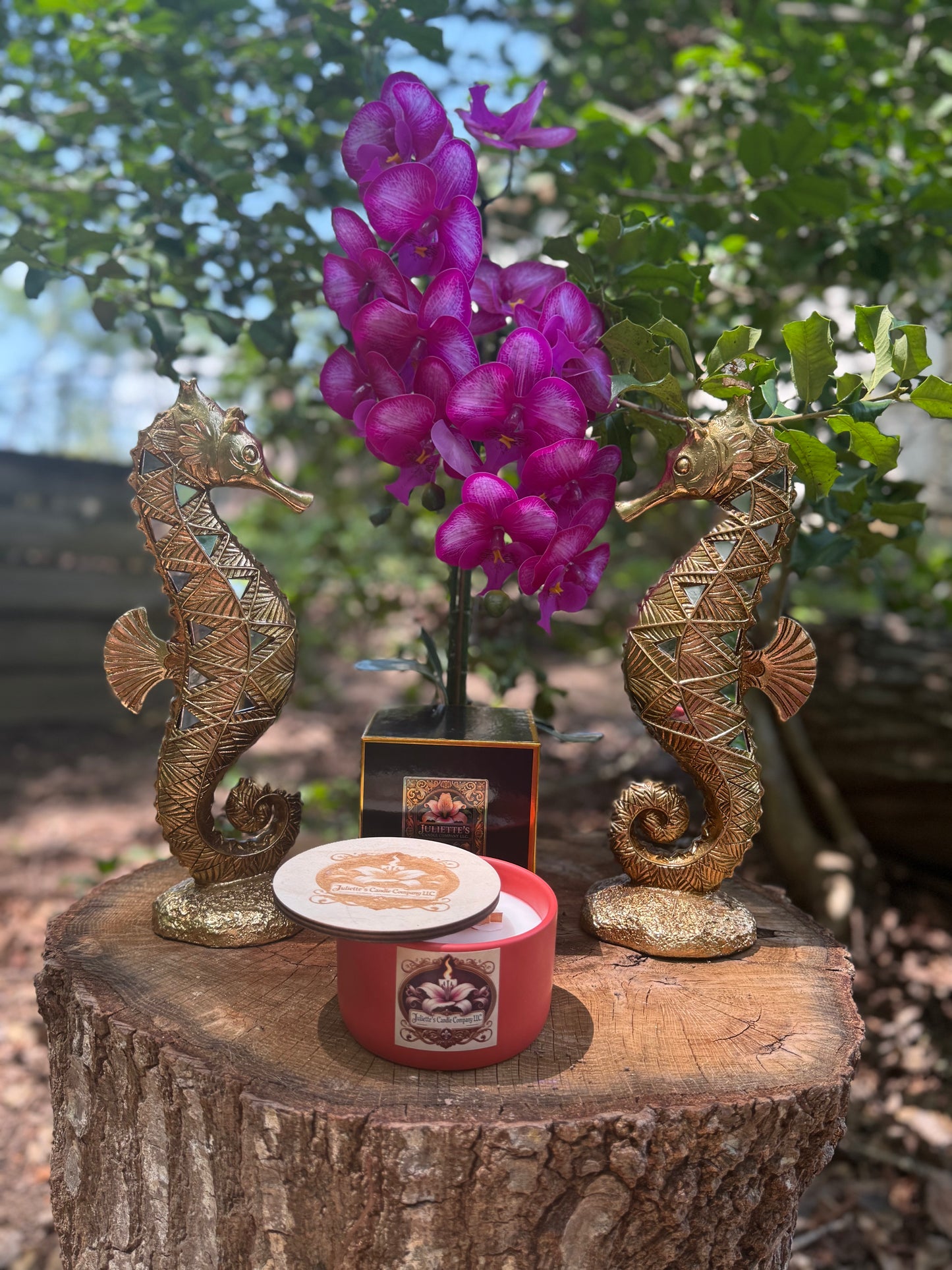 Ceramic candles
