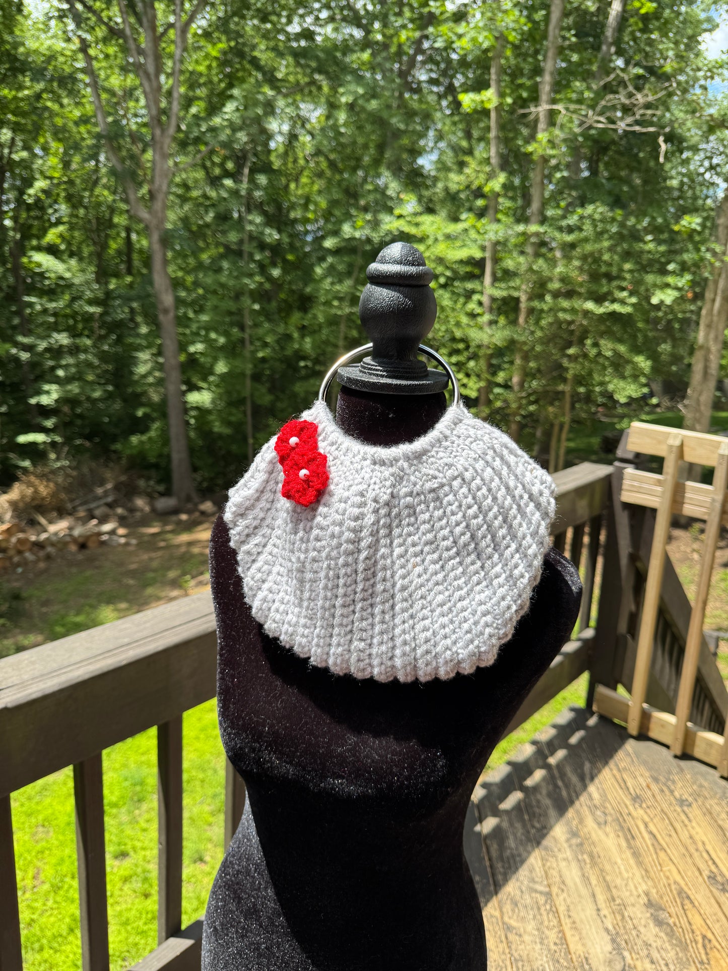 Crochet handbag