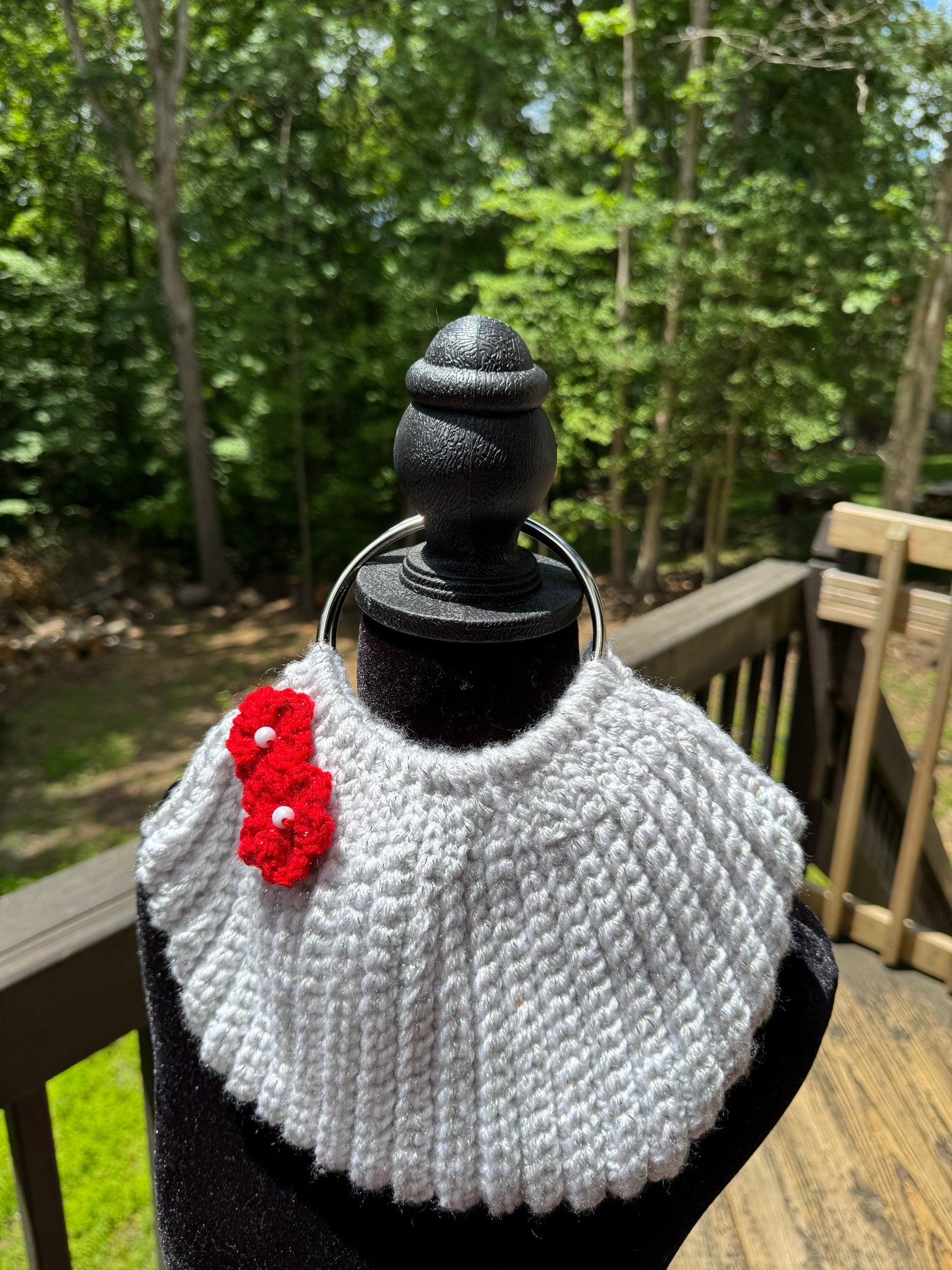 Crochet handbag