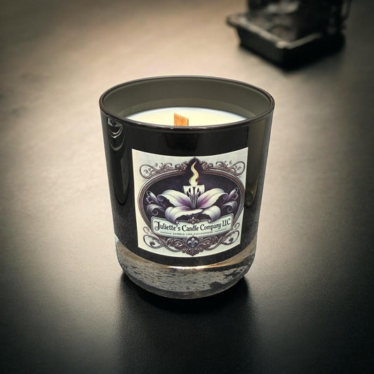 8 oz Black Glossy Vessel