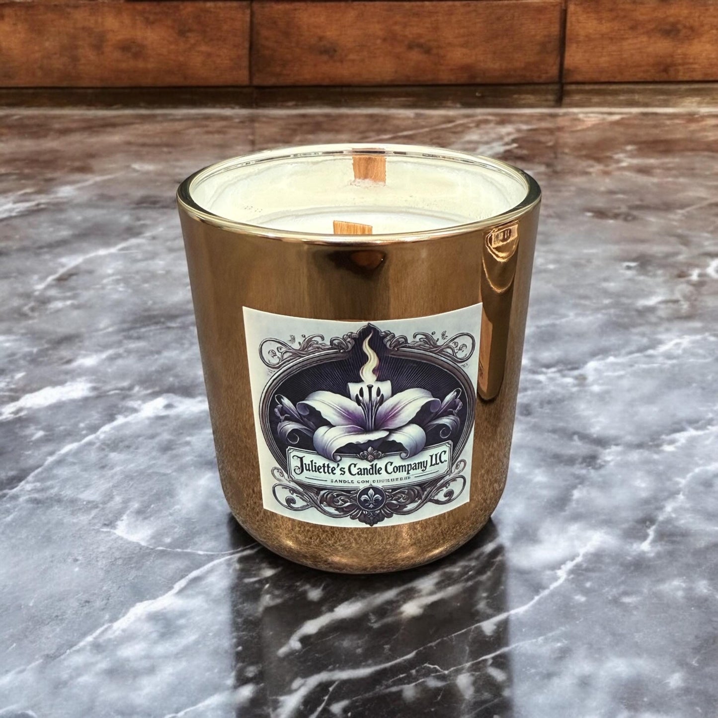 8 oz Bronze Vessel with Custom Lids